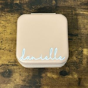 Personalized Jewelry Travel Case